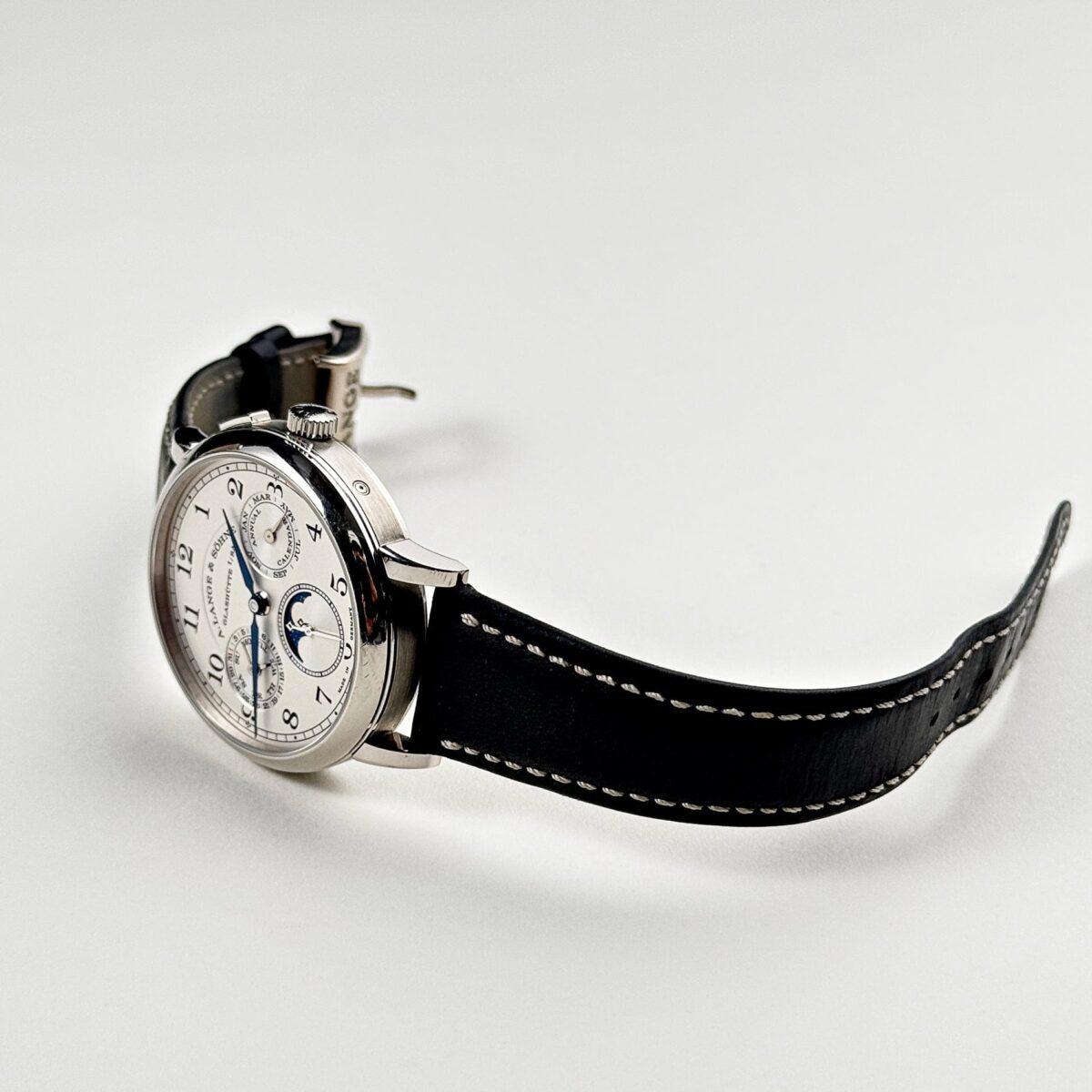 A. Lange & Söhne 1815 Annual Calendar  238.026E White Gold Silver Dial - Image 5