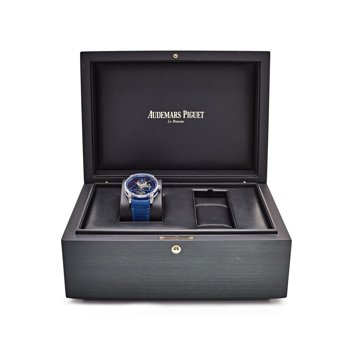 Audemars Piguet Code 11.59 Tourbillon Openworked 26600NB.OO.D346KB.01 White Gold Blue Ceramic Limited Edition - Image 7