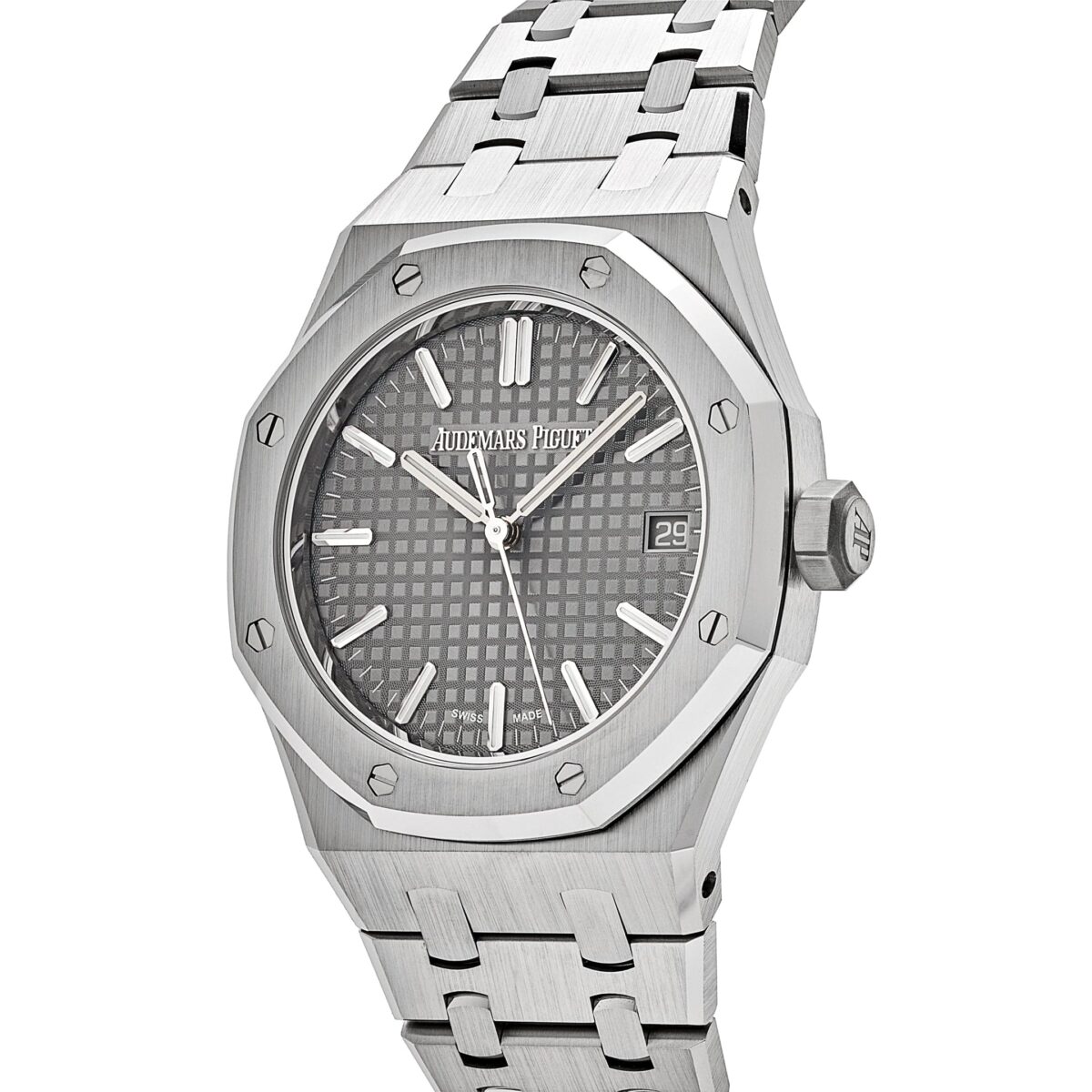 Audemars Piguet Royal Oak 15550ST.OO.1356ST.07 Selfwinding Stainless Steel Grey Dial - Image 3