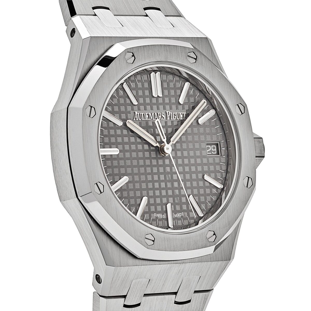 Audemars Piguet Royal Oak 15550ST.OO.1356ST.07 Selfwinding Stainless Steel Grey Dial - Image 4