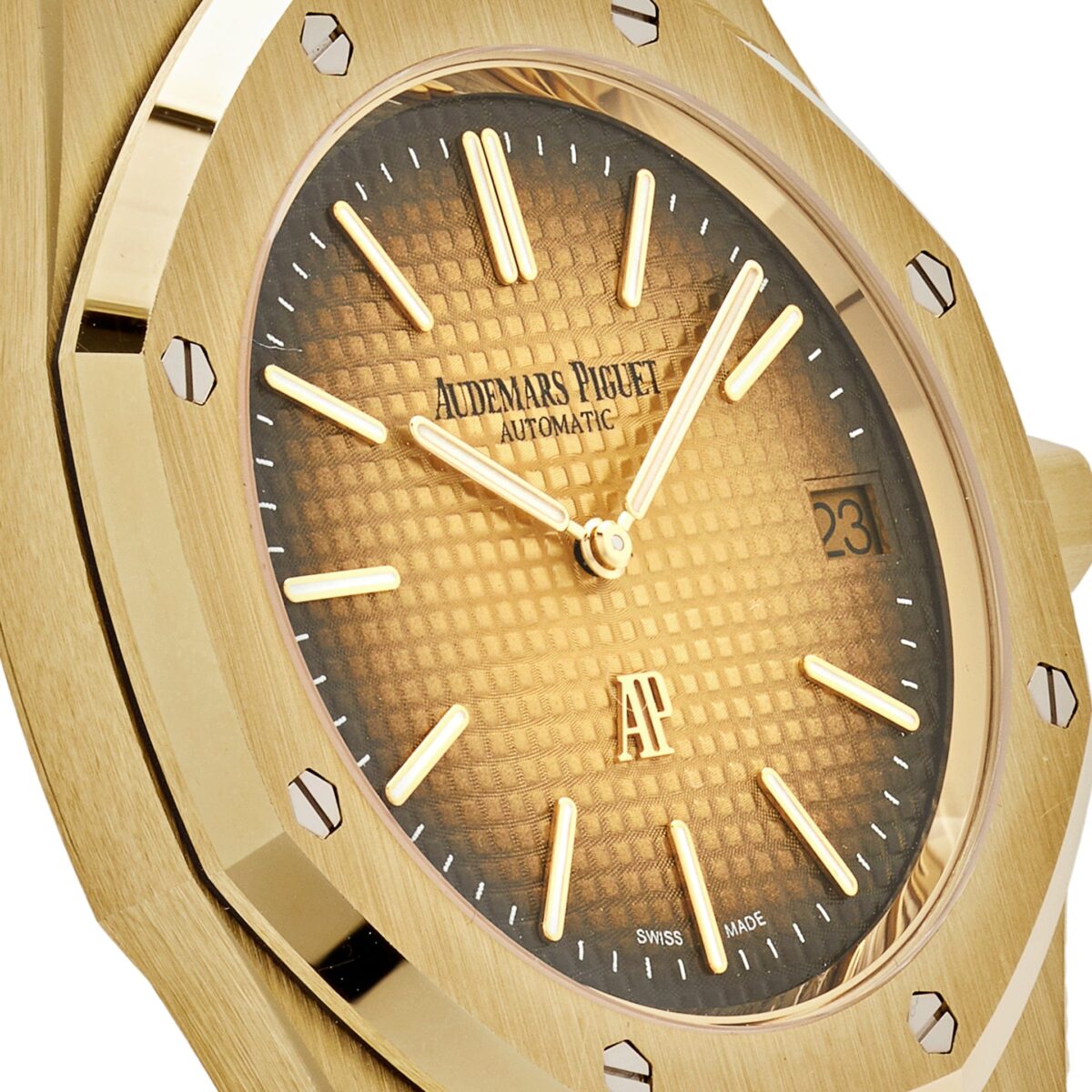 Audemars Piguet Royal Oak 16202BA.OO.1240BA.02 'Jumbo' Extra-Thin Yellow Gold (2023) - Image 5