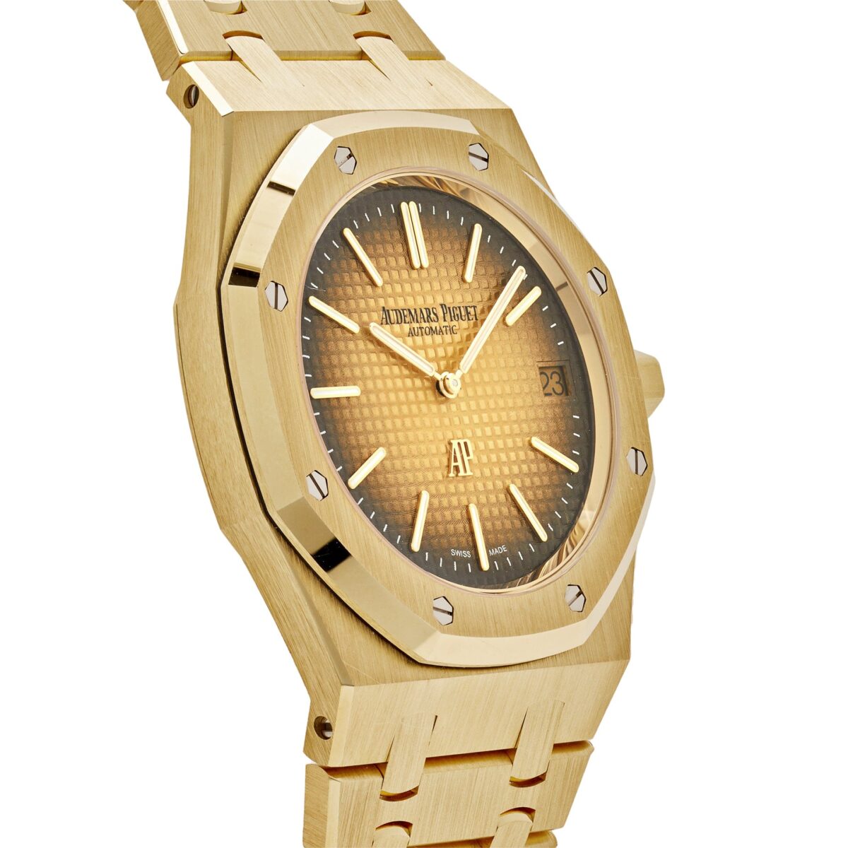 Audemars Piguet Royal Oak 16202BA.OO.1240BA.02 'Jumbo' Extra-Thin Yellow Gold (2023) - Image 4