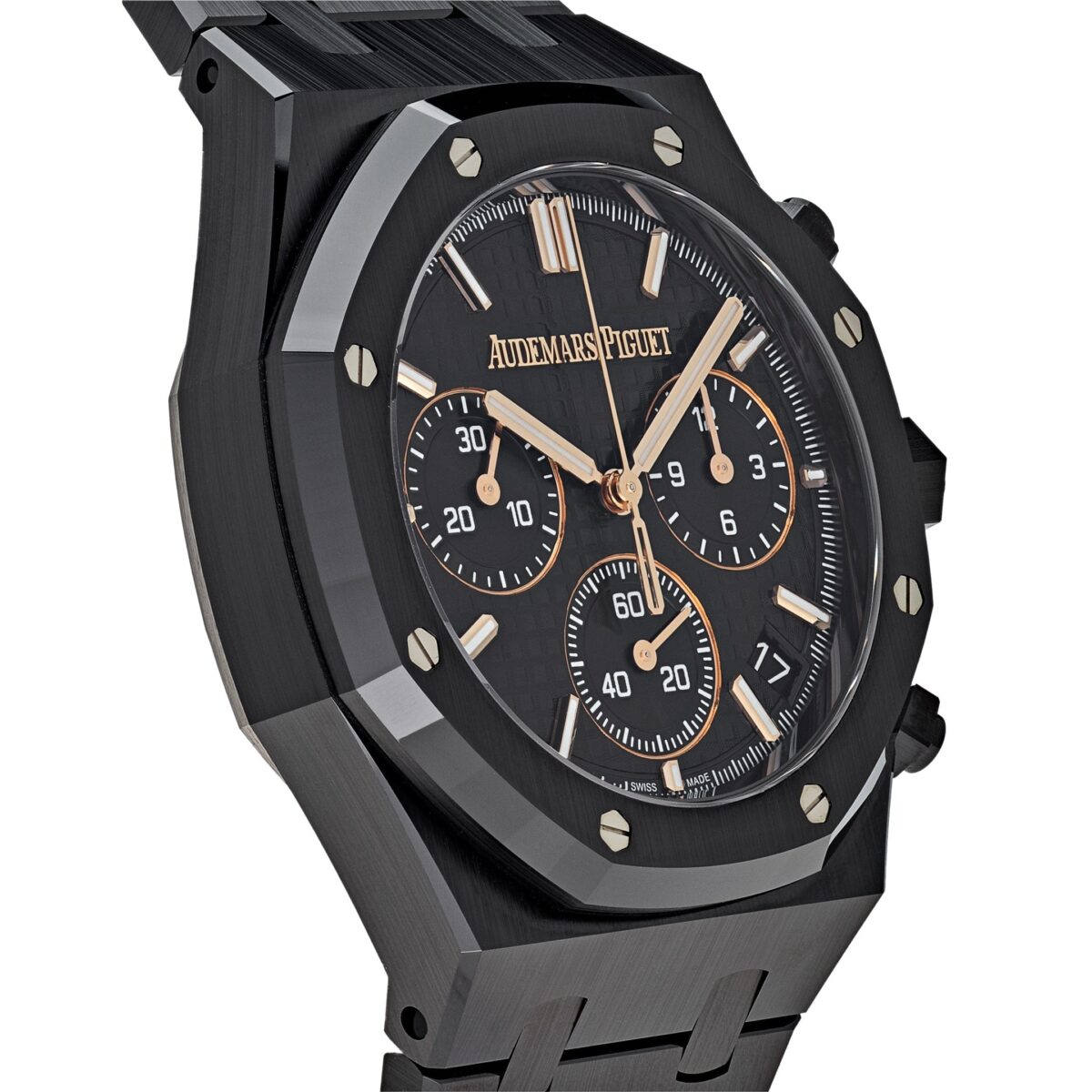 Audemars Piguet Royal Oak 26240CE.OO.1225CE.01 Selfwinding Chronograph '50th Anniversary' Black Ceramic - Image 4