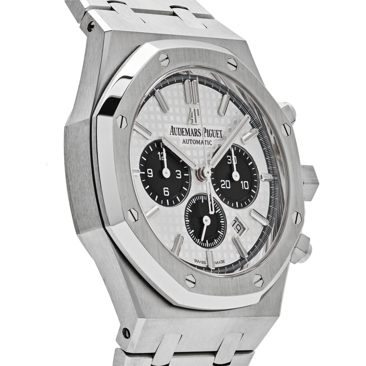 Audemars Piguet Royal Oak 26331ST.OO.1220ST.03 Selfwinding Chronograph Stainless Steel White Dial (2021) - Image 4