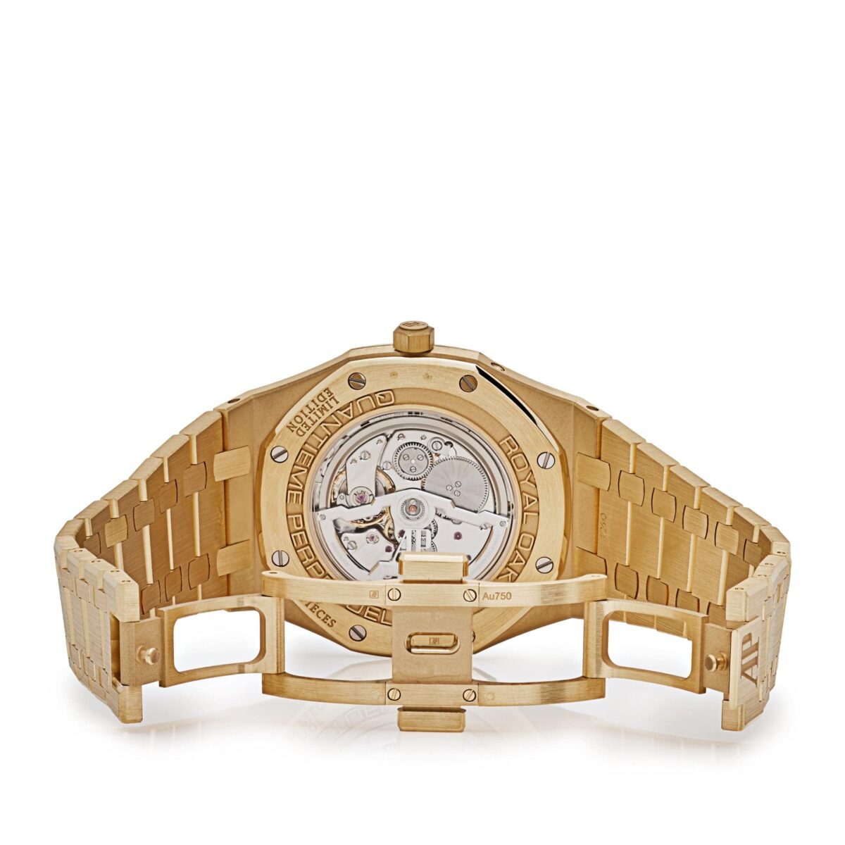 Audemars Piguet Royal Oak 26586BA.OO.1240BA.99  Perpetual Calendar Ultra-Thin Yellow Gold / Yellow Gold-Toned  Dial Limited Edition (2024) - Image 6