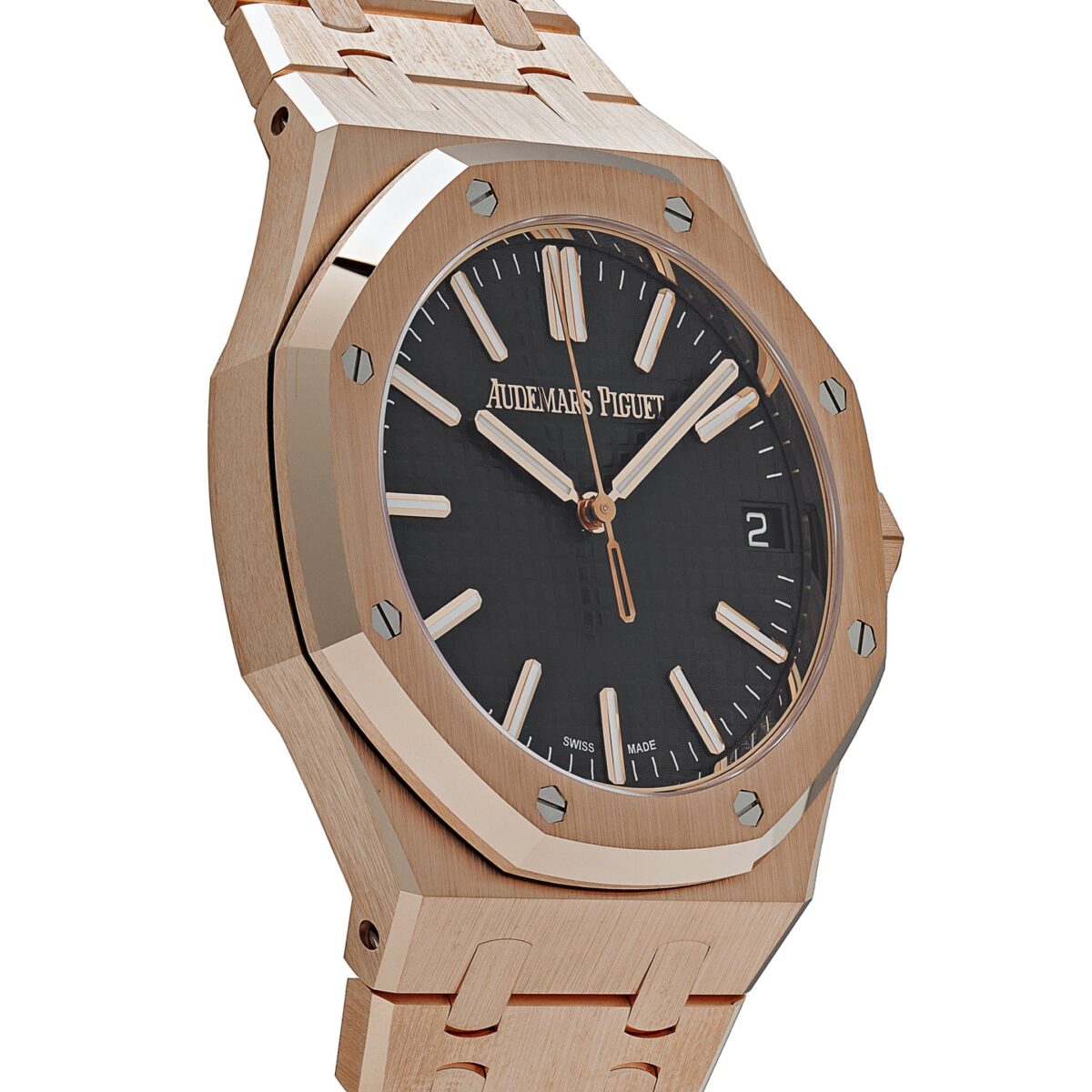 Audemars Piguet Royal Oak Selfwinding 15510OR.OO.1320OR.02 Rose Gold "50th Anniversary" Black Dial (2022) - Image 4