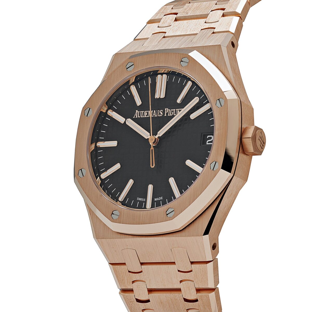 Audemars Piguet Royal Oak Selfwinding 15510OR.OO.1320OR.02 Rose Gold "50th Anniversary" Black Dial (2022) - Image 3