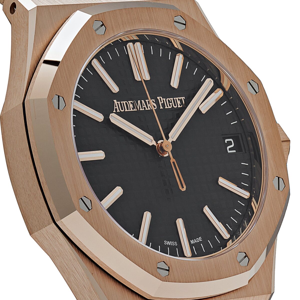 Audemars Piguet Royal Oak Selfwinding 15510OR.OO.1320OR.02 Rose Gold "50th Anniversary" Black Dial (2022) - Image 5