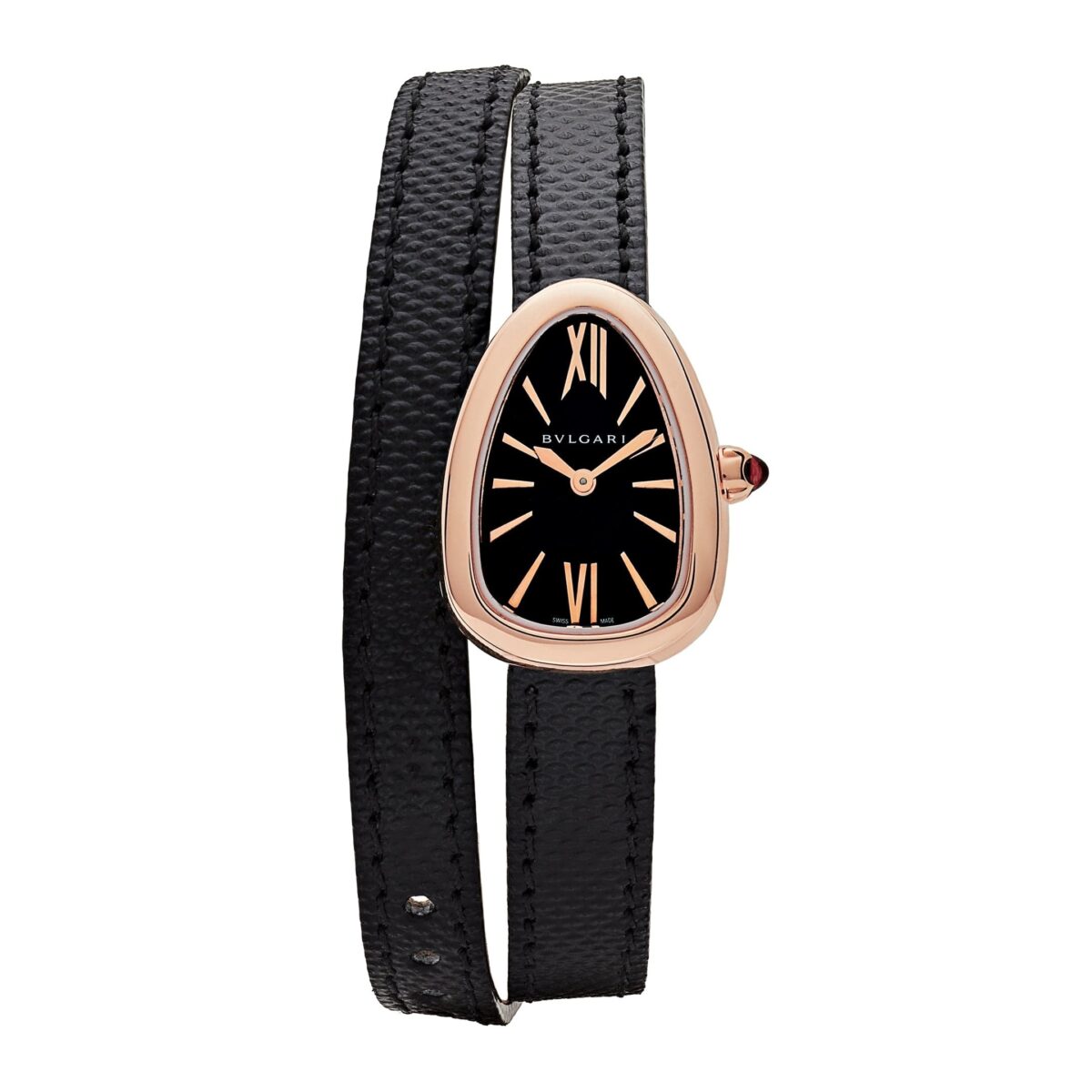 Bvlgari Serpenti 102728  Ladies Rose Gold Black Dial (2021) - Image 3