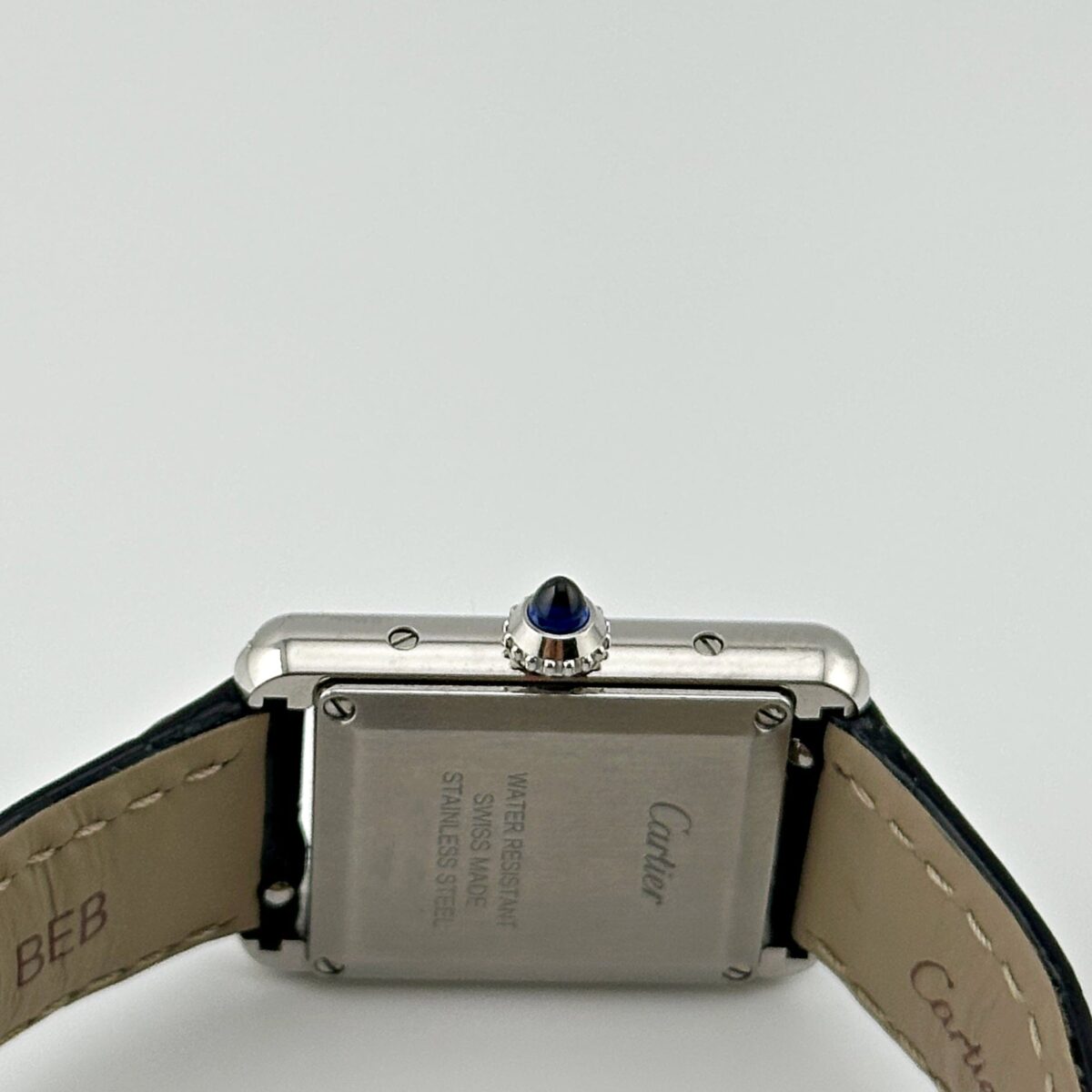 Cartier Tank Must W4TA0016  Stainless Steel Silvered Dial Diamond Bezel (2024) - Image 9