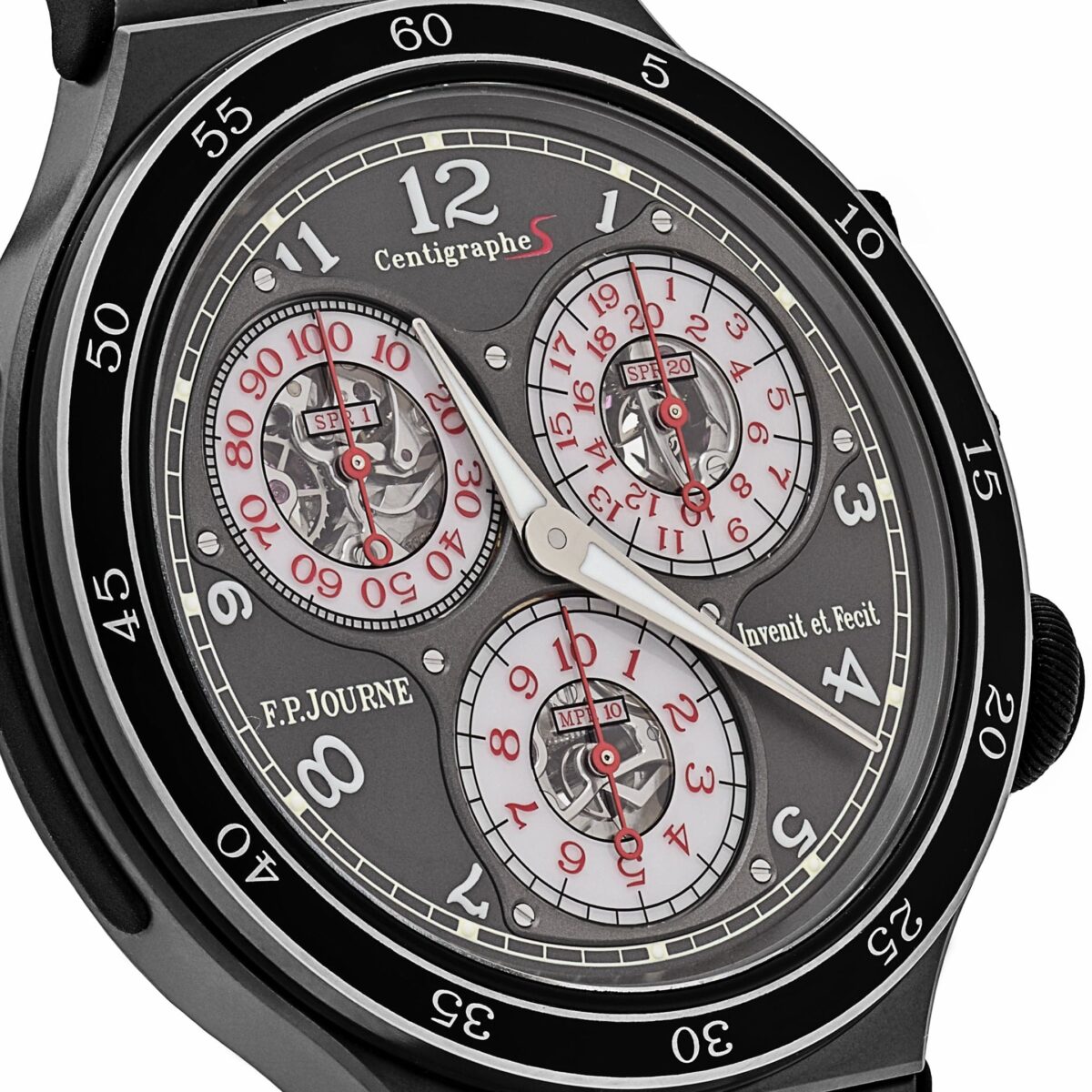 F.P. Journe Linesport Centigraphe CTS2 Titanium Grey Dial (2021) - Image 5