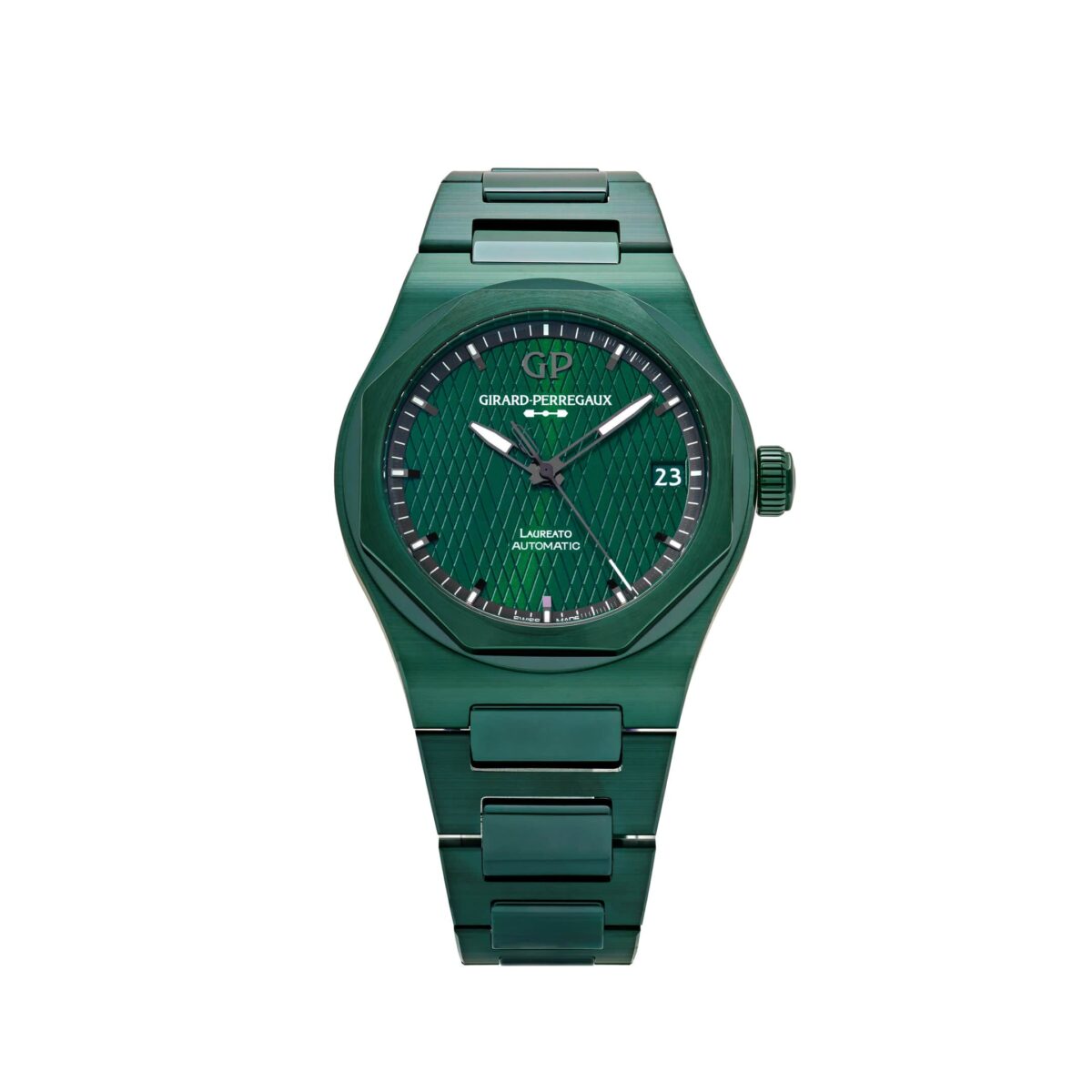 Girard Perregaux Laureato 81010-32-3081-1CX Ceramic Green Dial Aston Martin Limited Edition (2023)