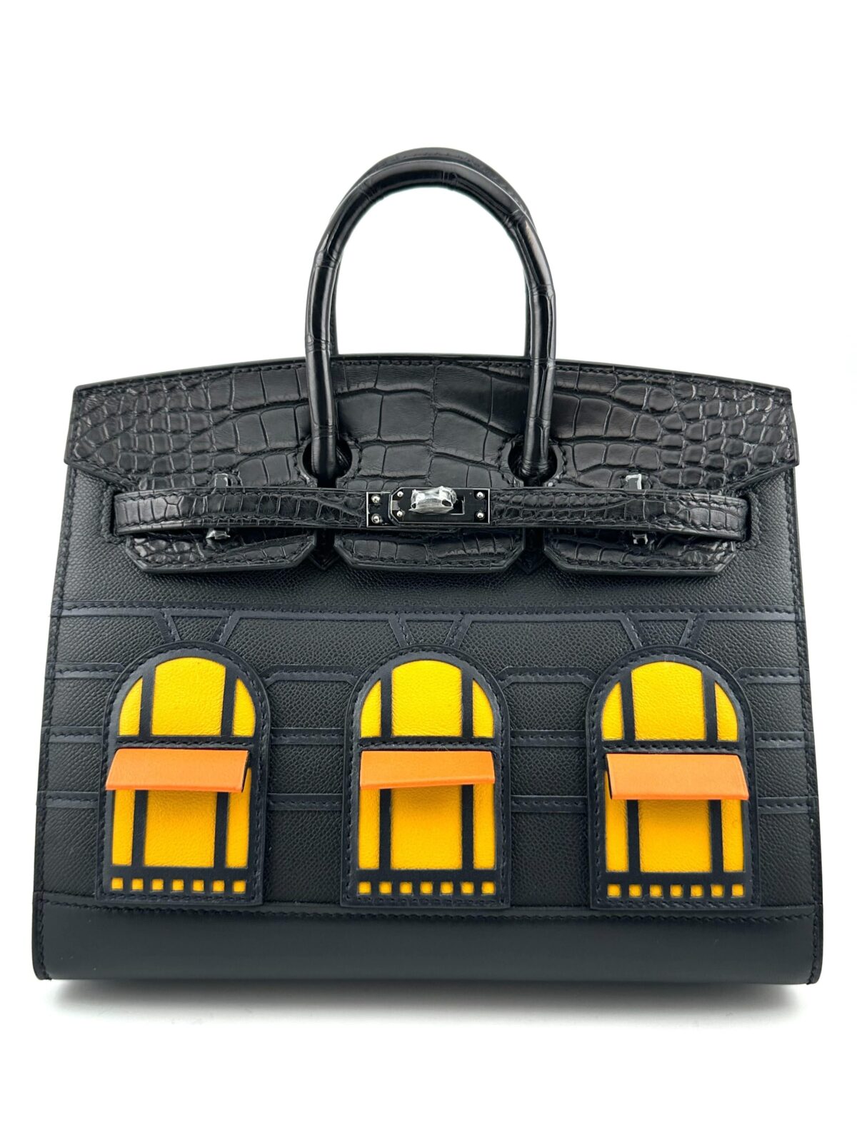 Hermès Birkin Sellier 20 Faubourg by Night Madame Alligator So Black Hardware