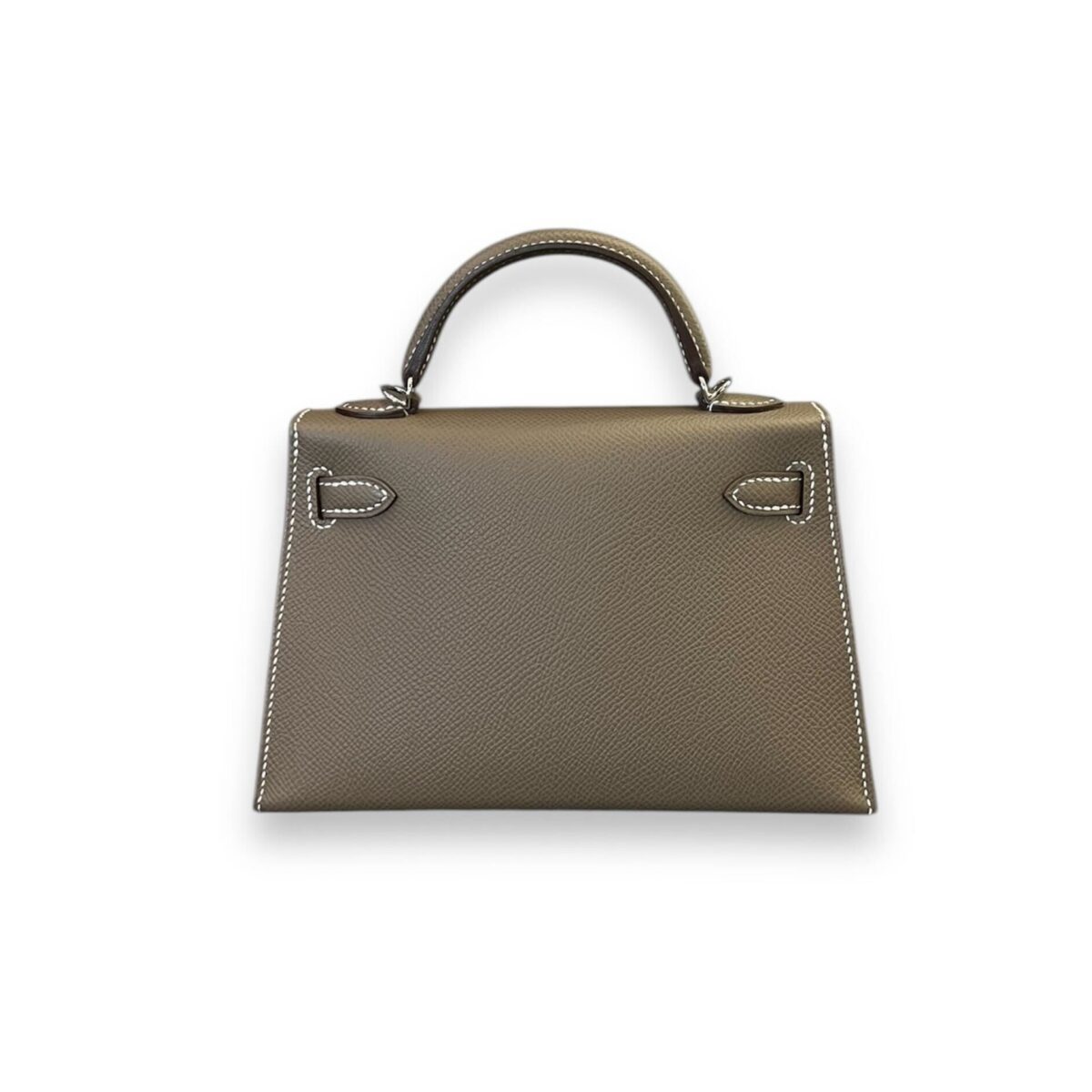 Kelly II Sellier Mini 20 Epsom Etoupe Palladium Hardware - Image 4