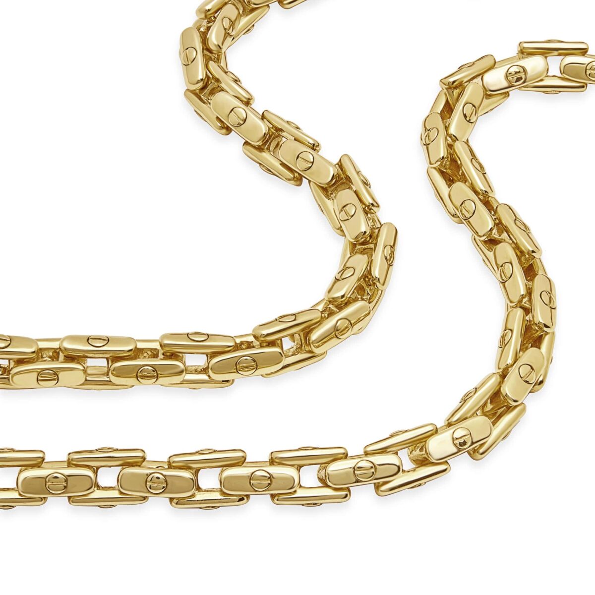 Men's Gold Anchor Chain - Image 3