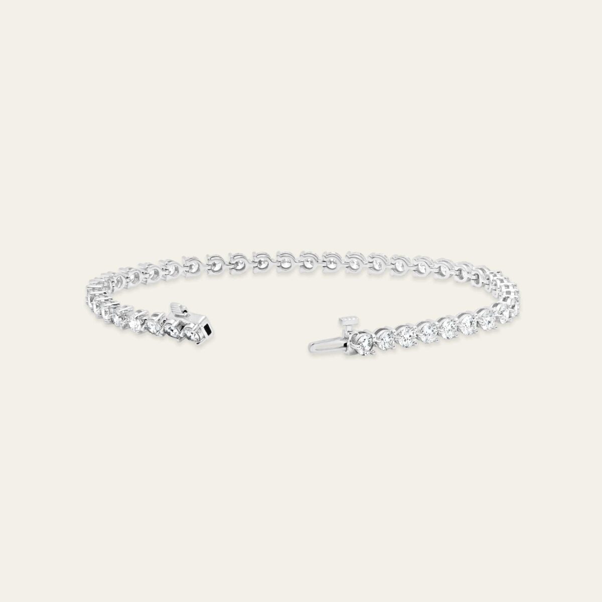 Mini Luce Diamond Tennis Bracelet - Image 4