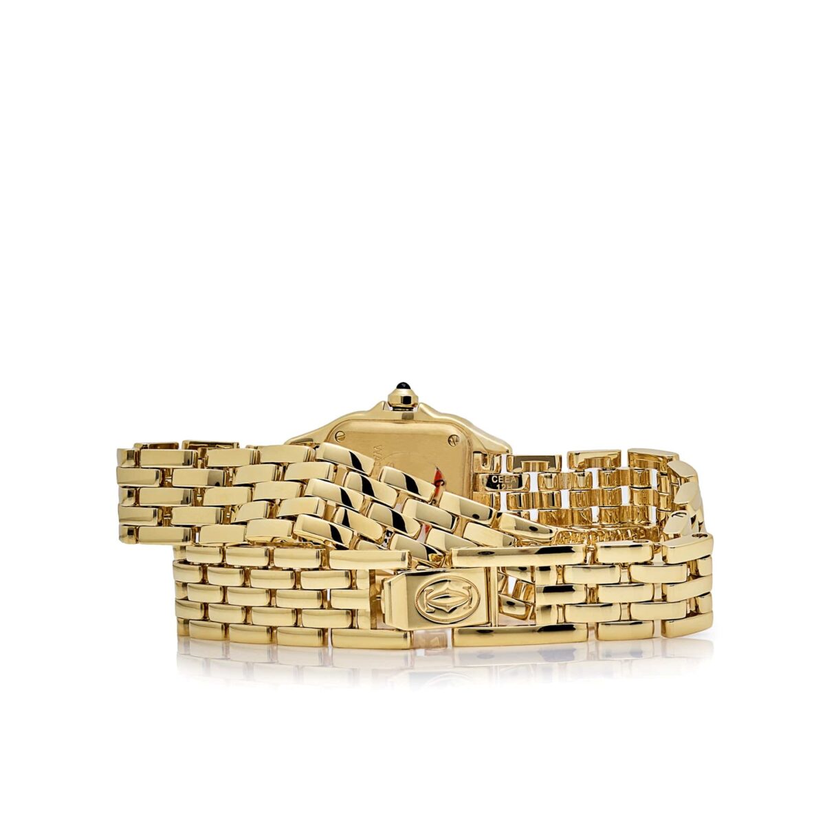 Small Panthère de Cartier WGPN0039 Yellow Gold Quartz - Image 4