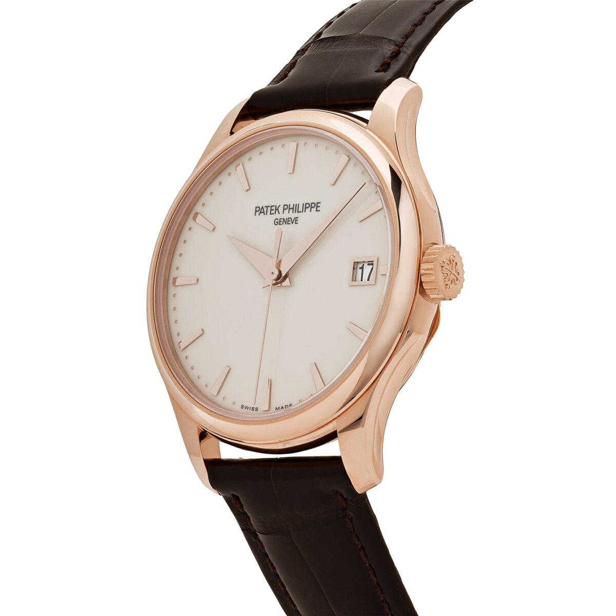 Patek Philippe Calatrava 5227R-001 Date Rose Gold Ivory Dial (2024) - Image 4