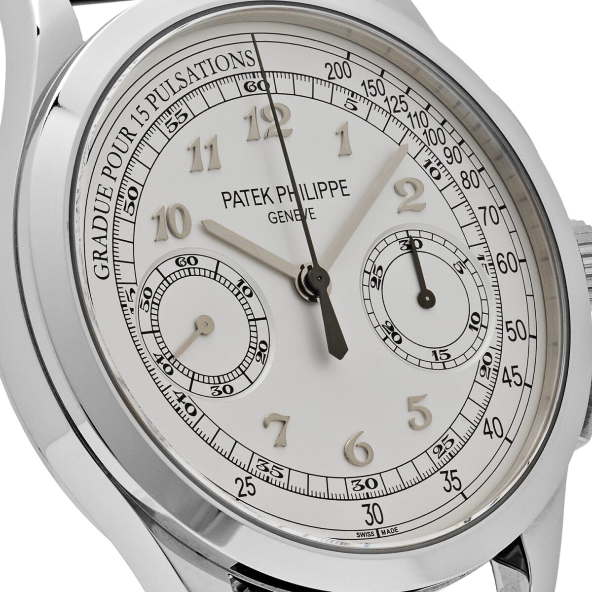 Patek Philippe Chronograph 5170G-001 White Gold White Dial - Image 5