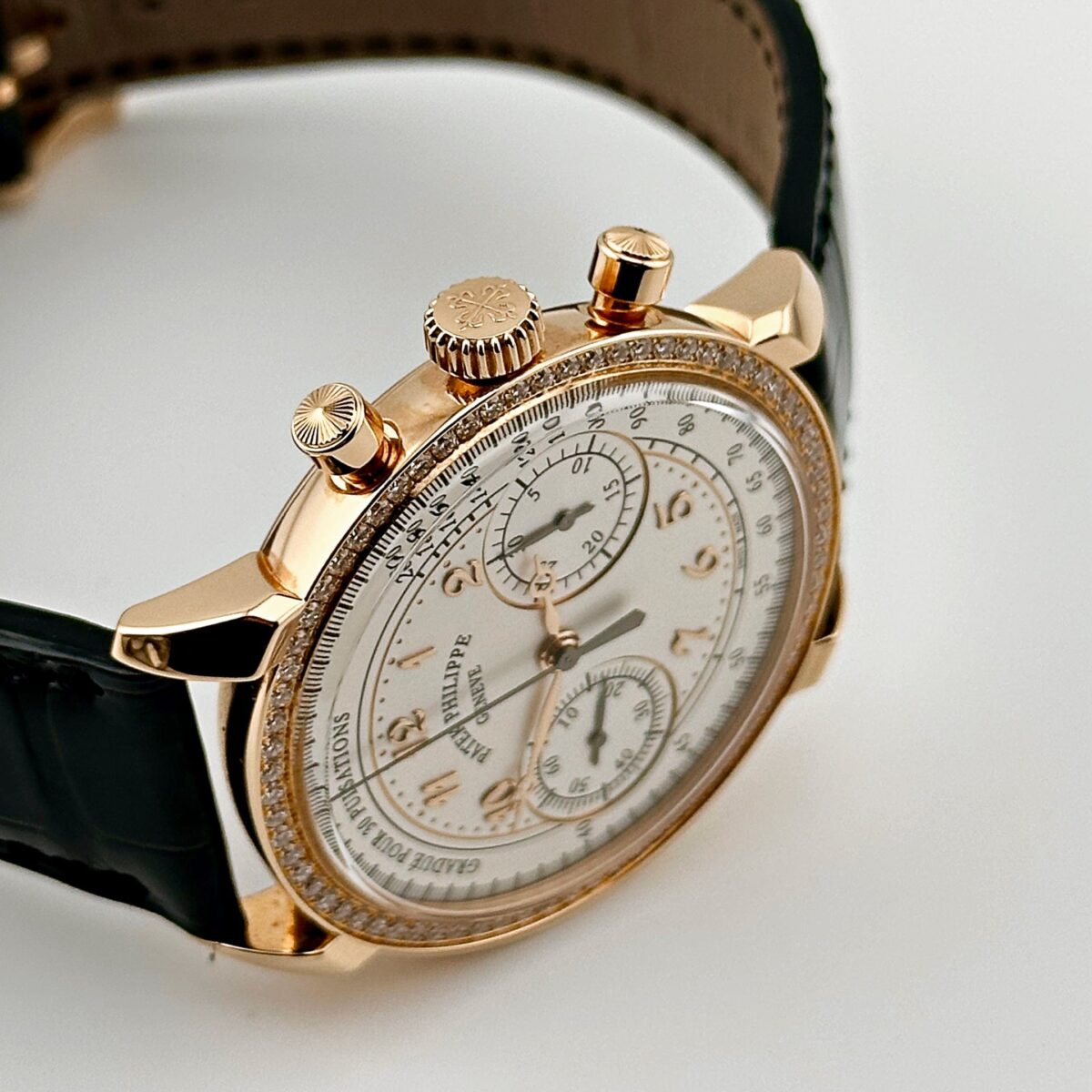 Patek Philippe Chronograph 7150/250R-001 Rose Gold Silver Dial (2022) - Image 4