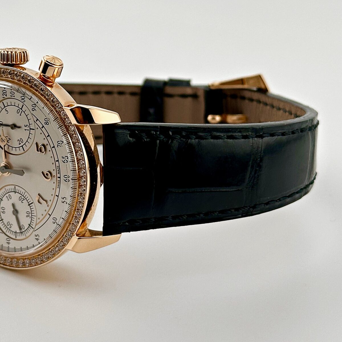 Patek Philippe Chronograph 7150/250R-001 Rose Gold Silver Dial (2022) - Image 5