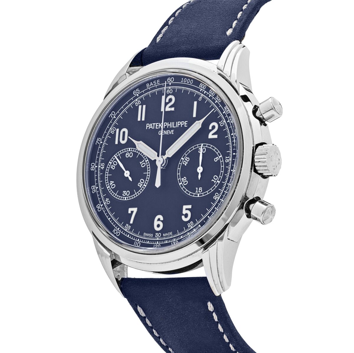 Patek Philippe Complications 5172G-001 Chronograph White Gold Blue Dial - Image 3