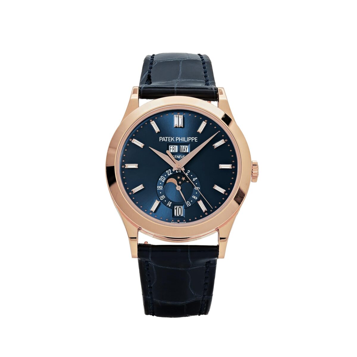 Patek Philippe Complications 5396R-015 Annual Calendar Rose Gold Blue Dial (2019)