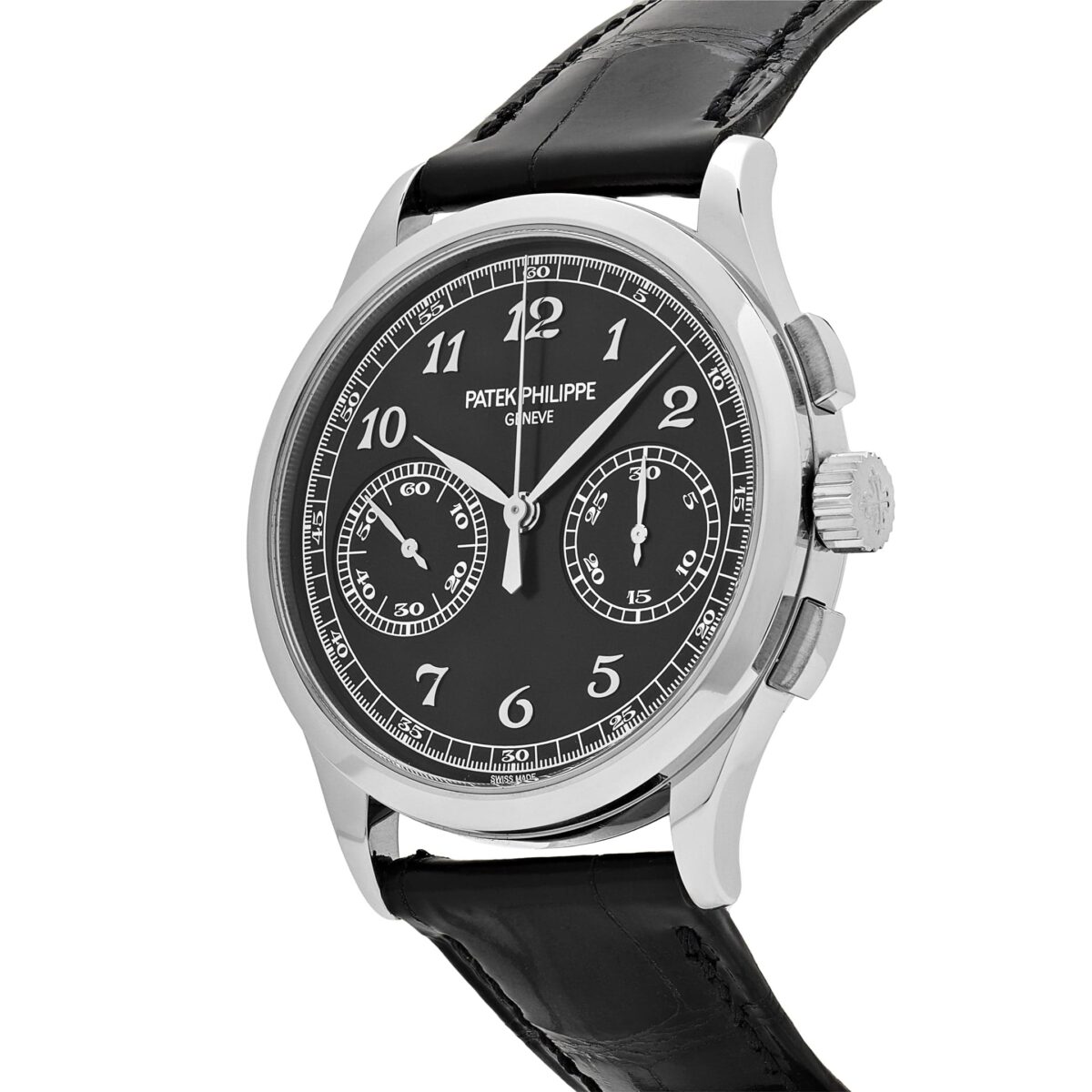 Patek Philippe Complications Chronograph 5170G-010 White Gold Black Dial - Image 2