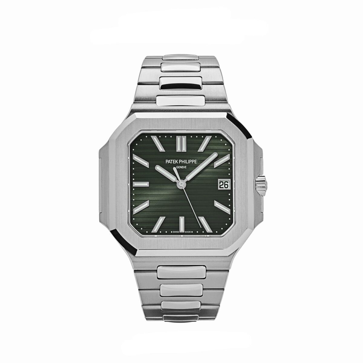 Patek Philippe Cubitus 5821/1A-001 Stainless Steel Green Dial (2024)