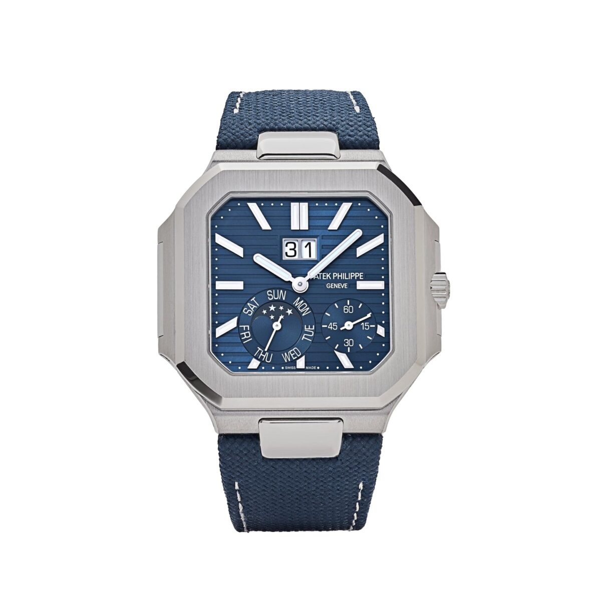 Patek Philippe Cubitus 5822P-001 Platinum Blue Dial (2024)