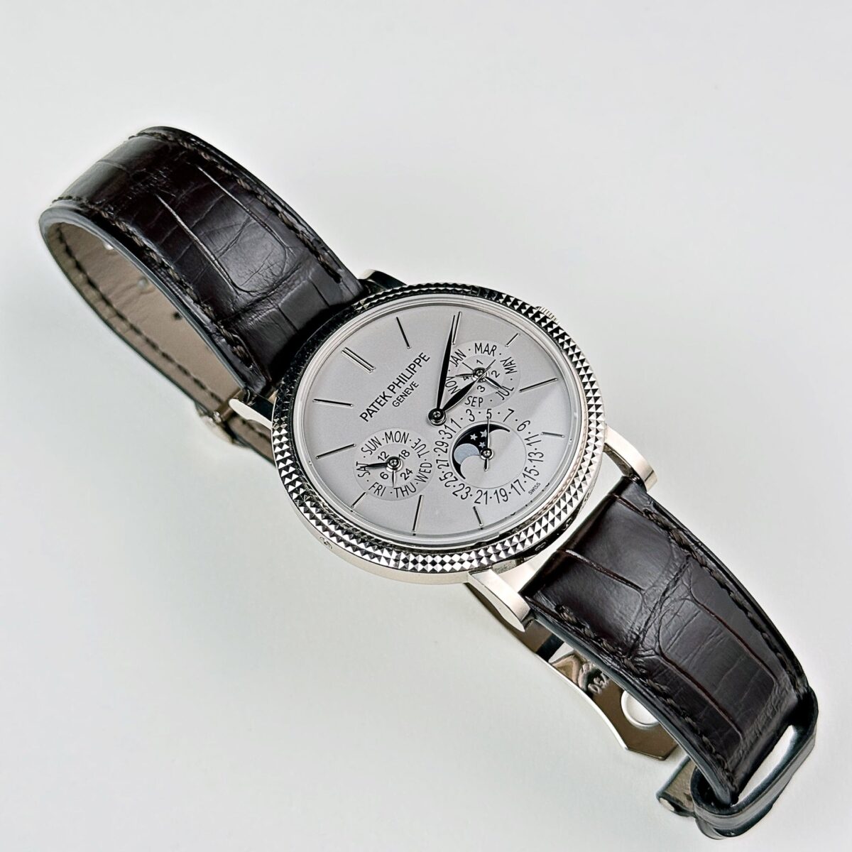 Patek Philippe Grand Complications 5139G-001 Perpetual Calendar White Gold Silver Dial (2008) - Image 3