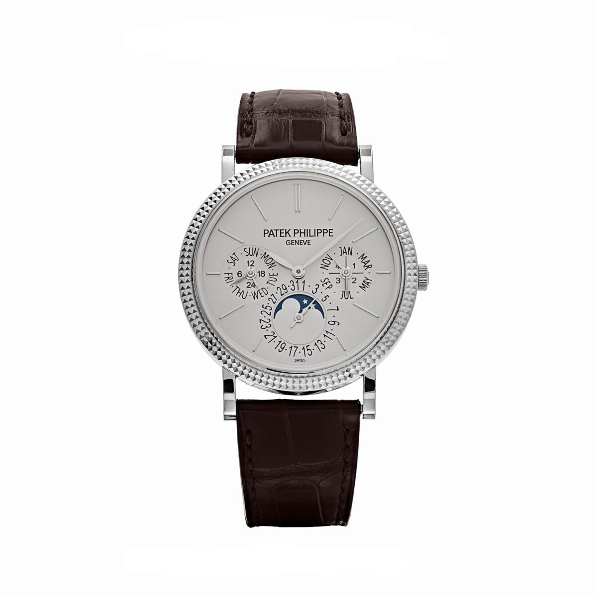 Patek Philippe Grand Complications 5139G-001 Perpetual Calendar White Gold Silver Dial (2008)