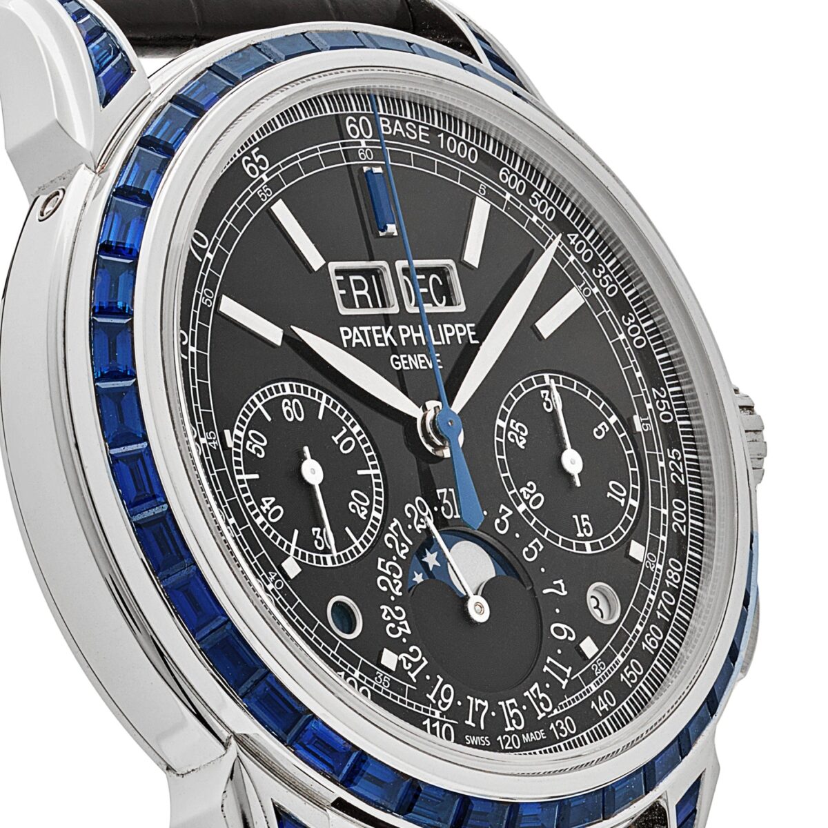 Patek Philippe Grand Complications 5271/11P-001 Moon Phases Platinum Black Dial Sapphire Bezel - Image 5