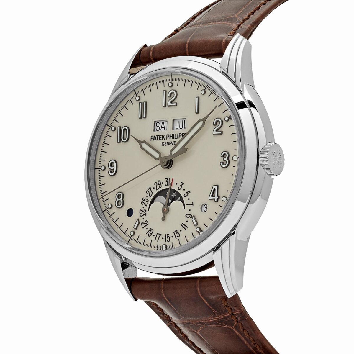 Patek Philippe Grand Complications 5320G-001 Perpetual Calendar White Gold Ivory Dial (2022) - Image 4