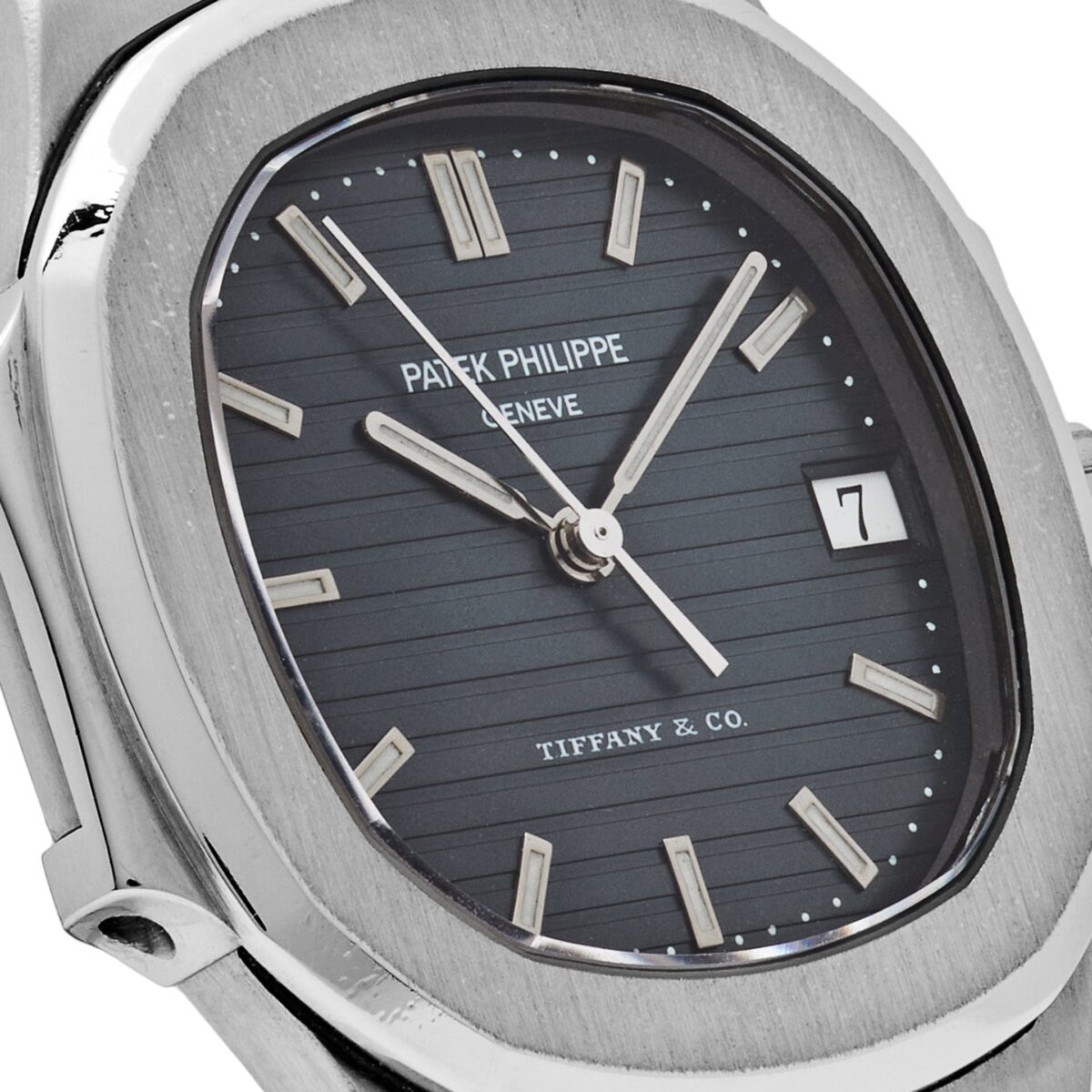 Patek Philippe Nautilus 3900/001 'Tiffany & Co.' Stainless Steel Blue Dial Quartz - Image 5