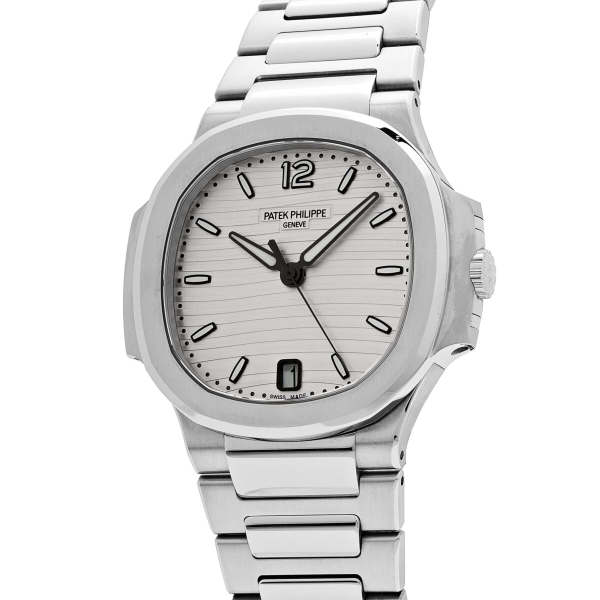 Patek Philippe Nautilus 7118/1A-010 Stainless Steel Silvery opaline Dial (2019) - Image 3