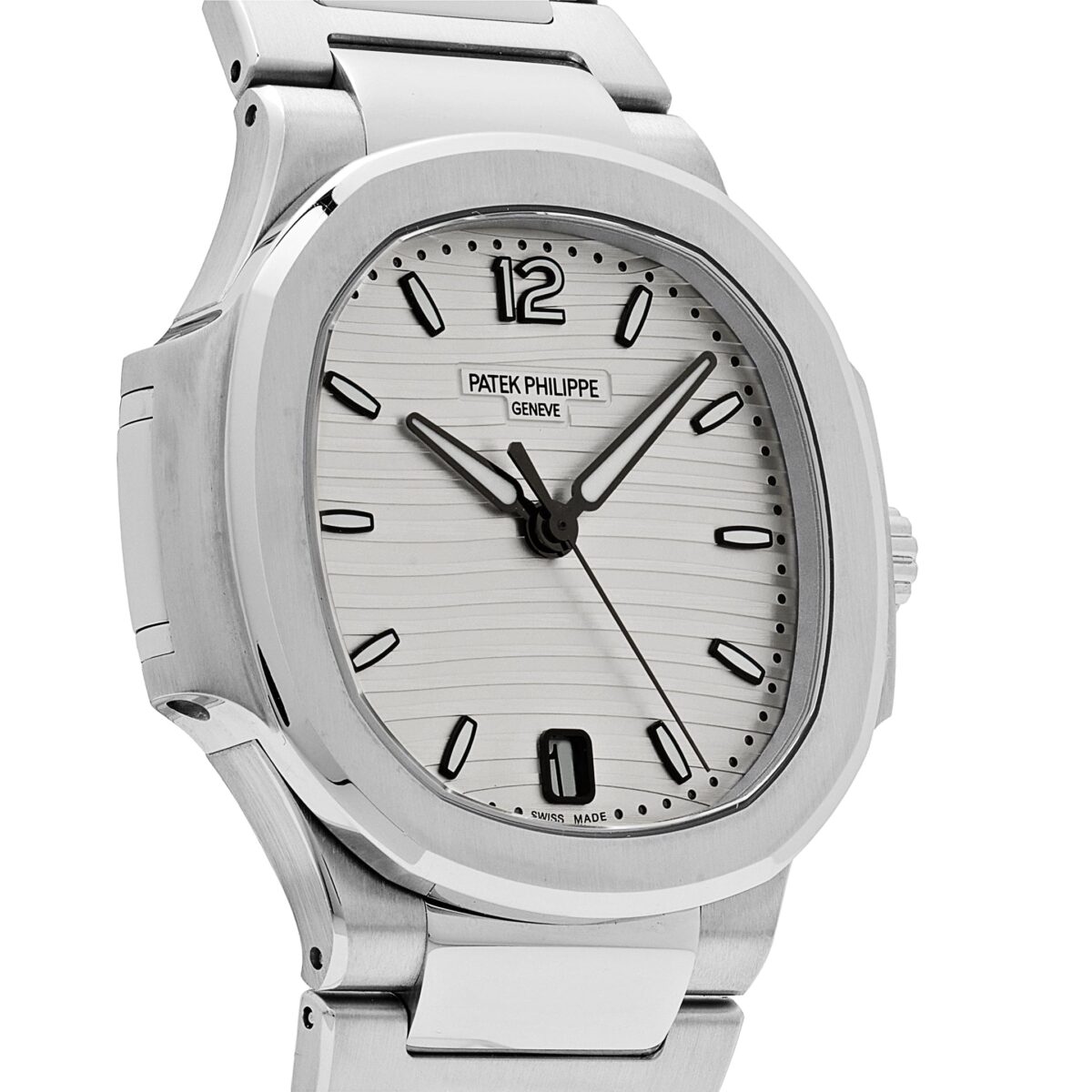 Patek Philippe Nautilus 7118/1A-010 Stainless Steel Silvery opaline Dial (2019) - Image 4