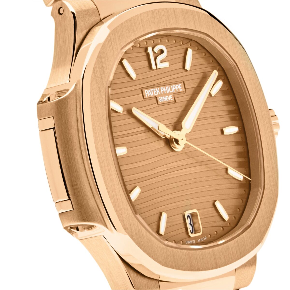 Patek Philippe Nautilus 7118/1R-010 'Ladies' Rose Gold Golden Dial (2021) - Image 4