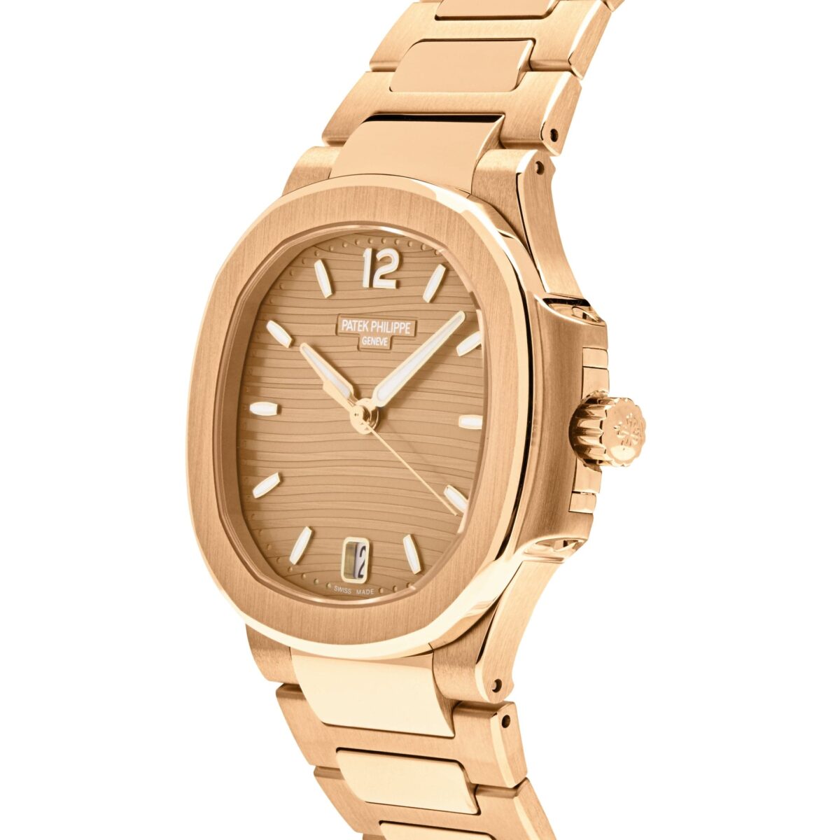 Patek Philippe Nautilus 7118/1R-010 'Ladies' Rose Gold Golden Dial (2021) - Image 6