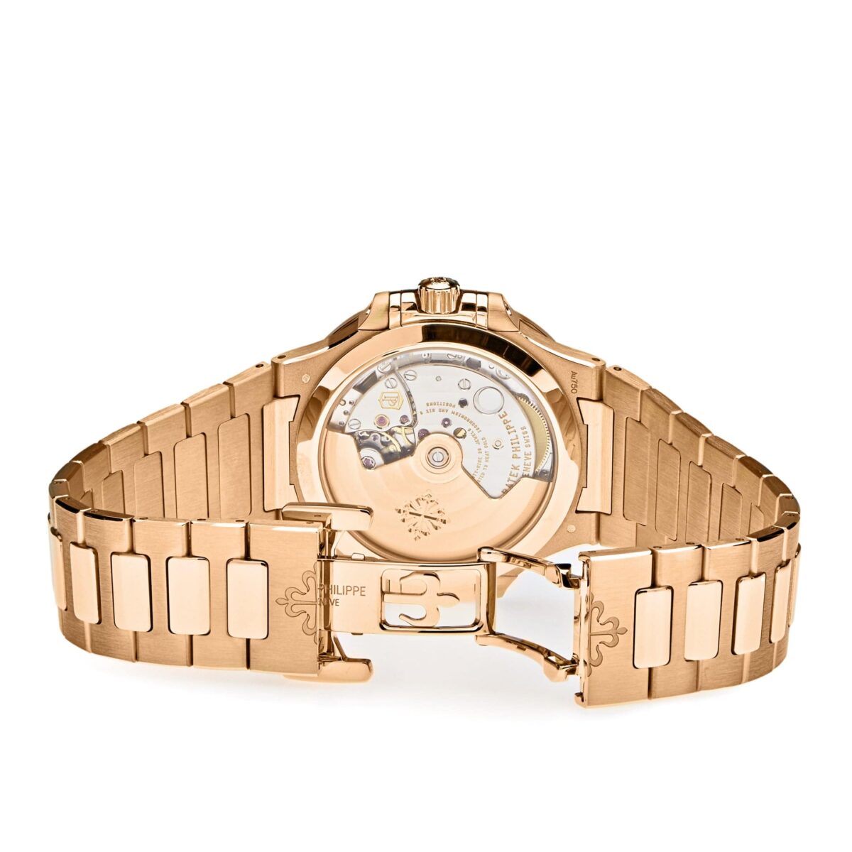 Patek Philippe Nautilus 7118/1R-010 'Ladies' Rose Gold Golden Dial (2021) - Image 7