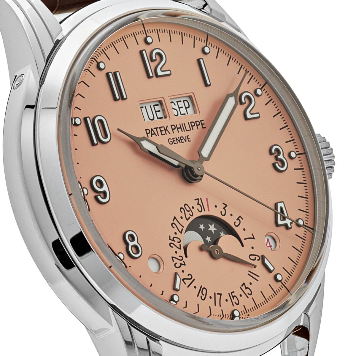 Patek Phillipe Grand Complications 5320G-011 Perpetual Calendar White Gold Salmon Dial - Image 5