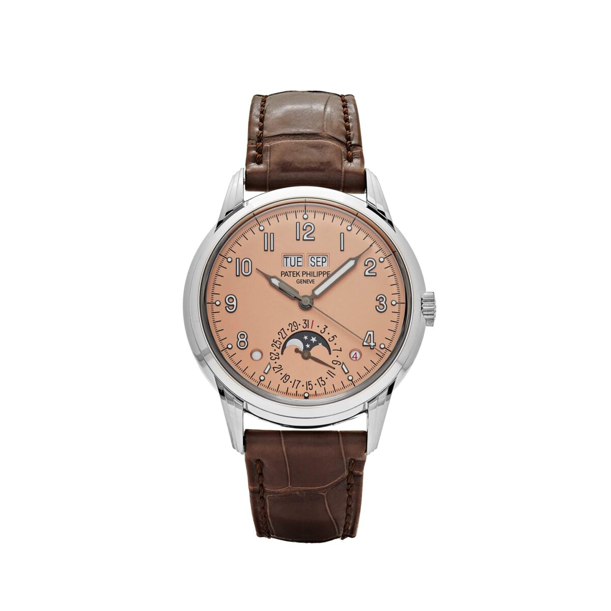 Patek Phillipe Grand Complications 5320G-011 Perpetual Calendar White Gold Salmon Dial