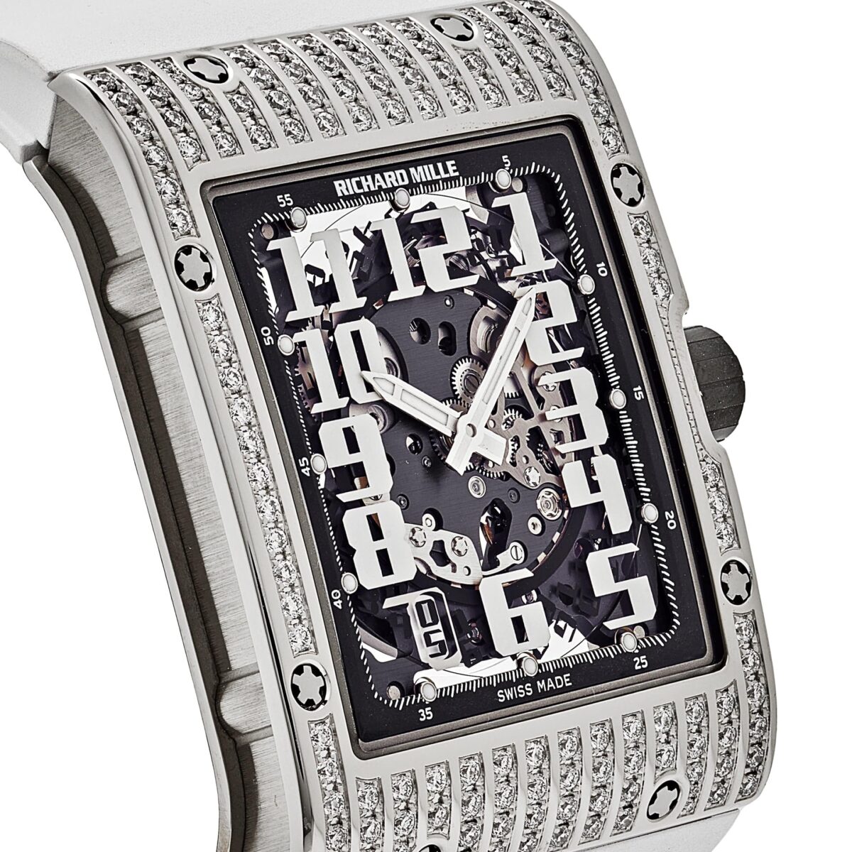 Richard Mille RM 016 'Extra Flat' White Gold Diamond Set (2023) - Image 5