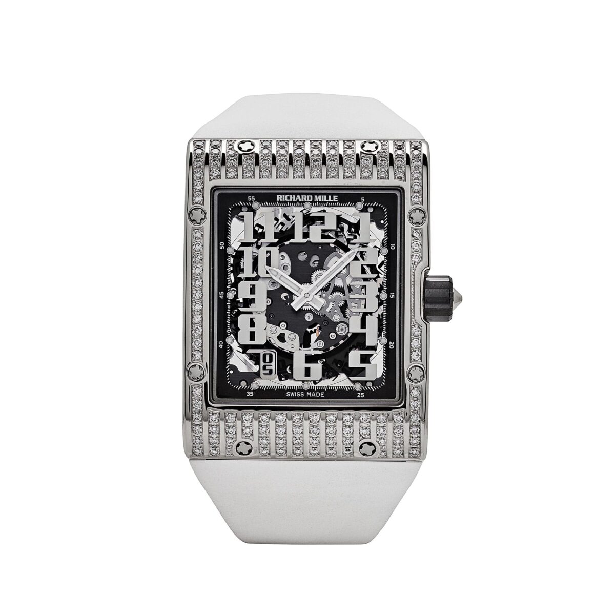 Richard Mille RM 016 'Extra Flat' White Gold Diamond Set (2023)