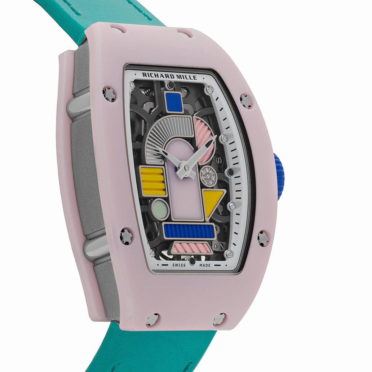 Richard Mille RM 07-01 Coloured Ceramics Blush Pink Limited Edition - Image 3