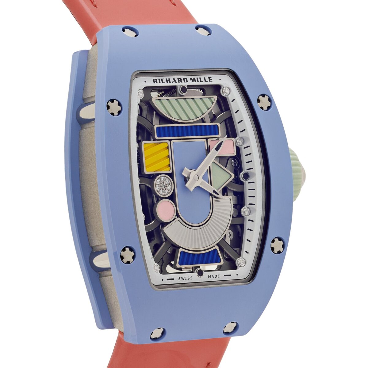 Richard Mille RM 07-01 Coloured Ceramics Powder Blue Ceramic Limited Edition - Image 5