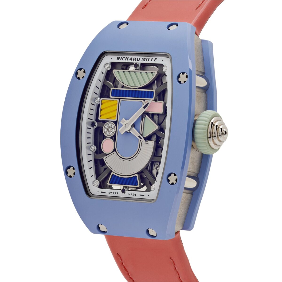 Richard Mille RM 07-01 Coloured Ceramics Powder Blue Ceramic Limited Edition - Image 4