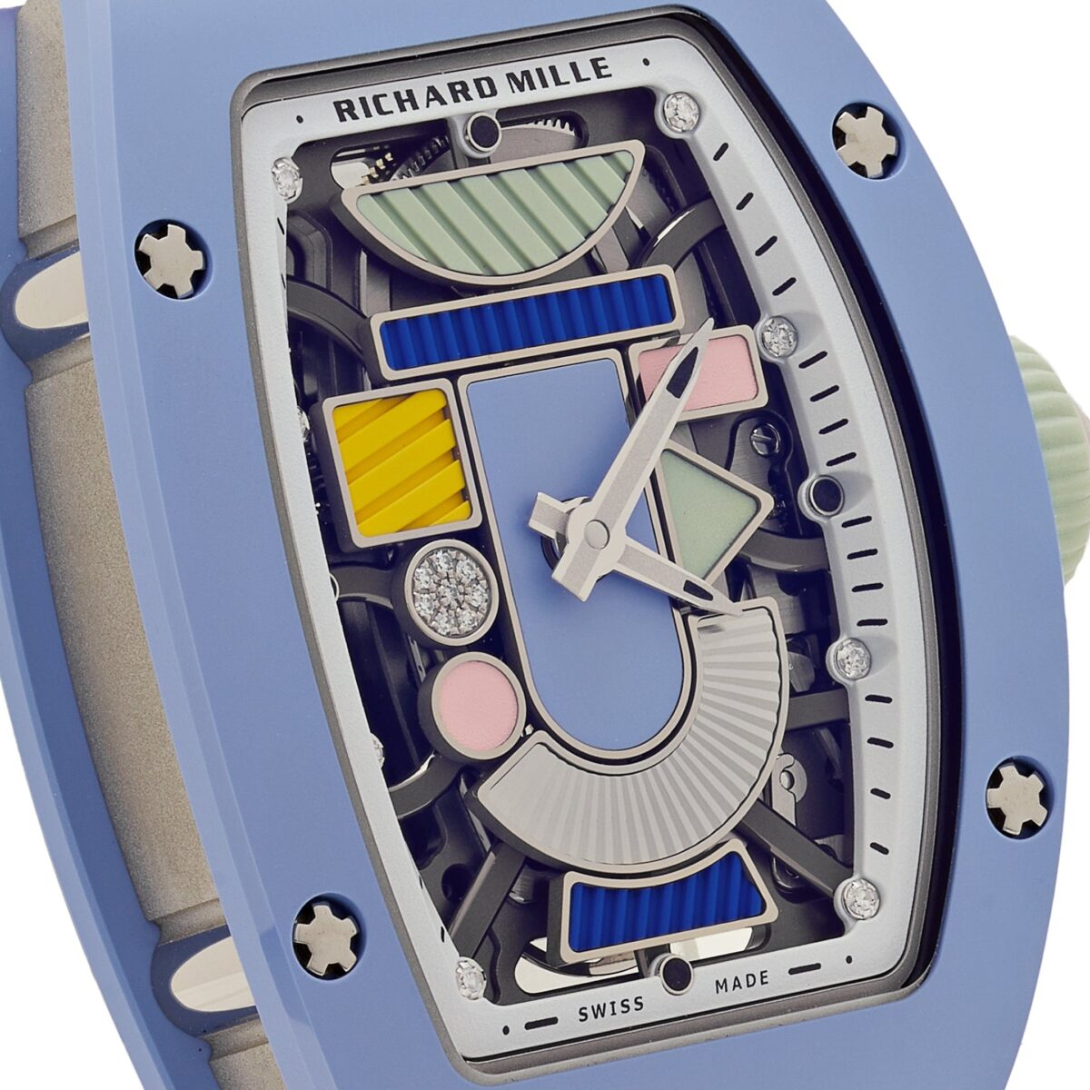 Richard Mille RM 07-01 Coloured Ceramics Powder Blue Ceramic Limited Edition - Image 6