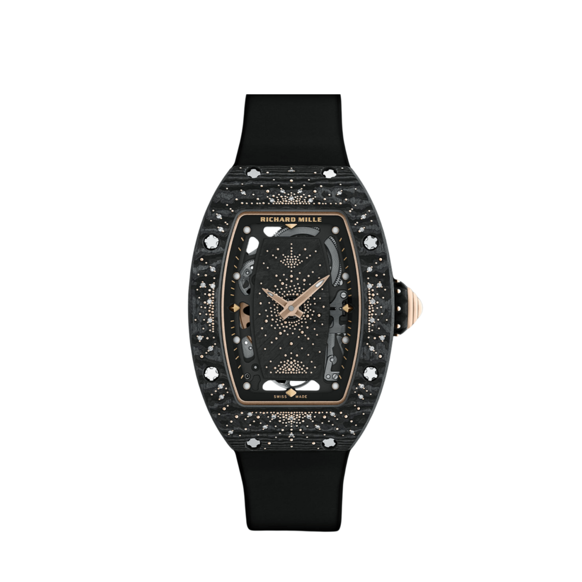 Richard Mille RM 07-01 Intergalactic Dark Night Carbon TPT Diamond Bezel