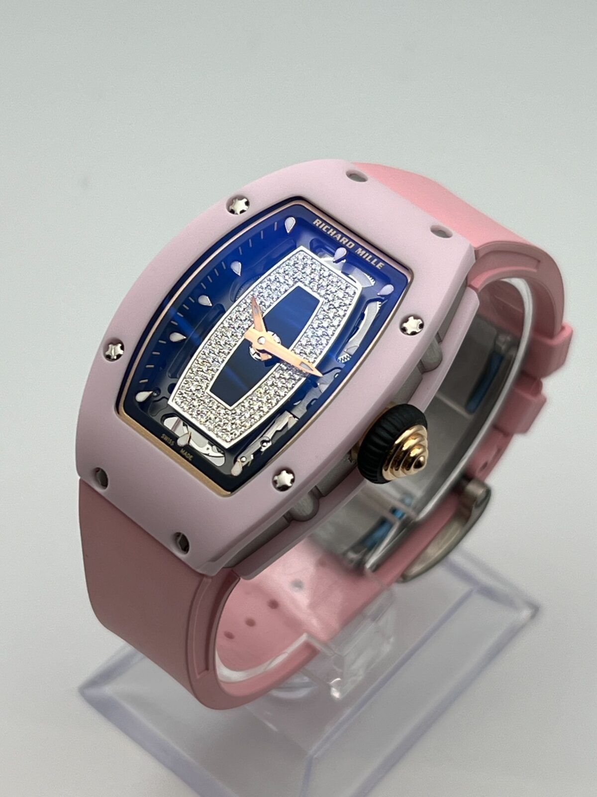 Richard Mille RM 07-01 Ladies' Pink Ceramic & White Gold - Image 3